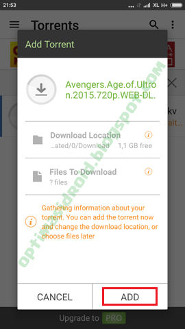 Cara Download File Torrent di Android