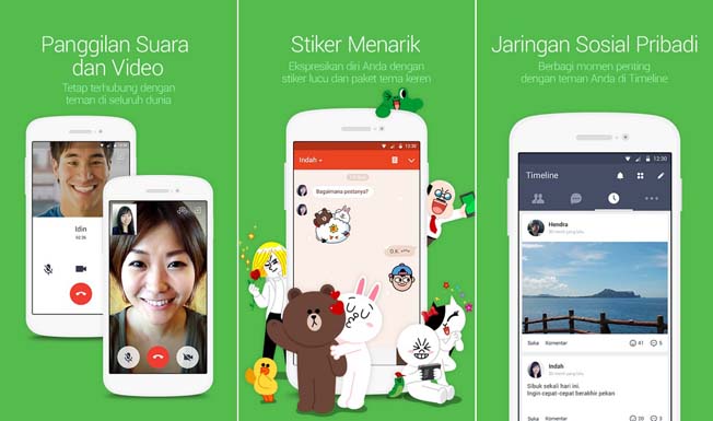 Download LINE untuk Android, Buat Chatingmu Semakin Seru